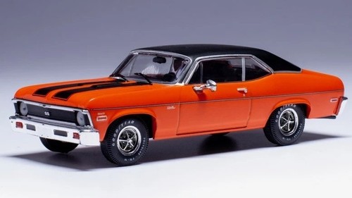 Ixomodels 1971 car - ixomodels, orange