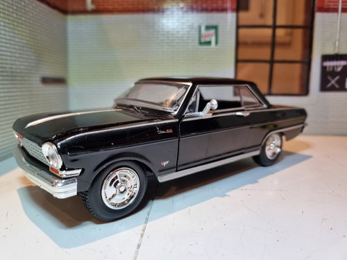 Chevrolet nova black - black, 1964