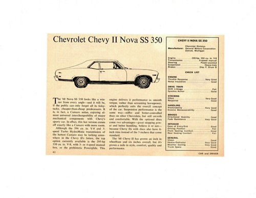 1968 chevrolet chevy - 1968,