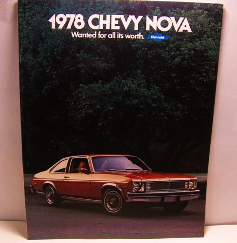 Vintage automobile brochure - vintage,