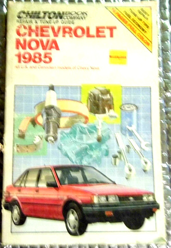 Chilton repair manual - manual, book