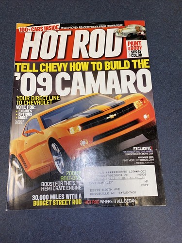 Hot rod magazine - hot,
