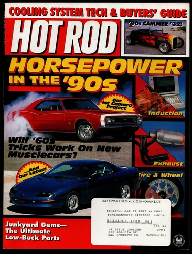July 1996 hot - july, magazine