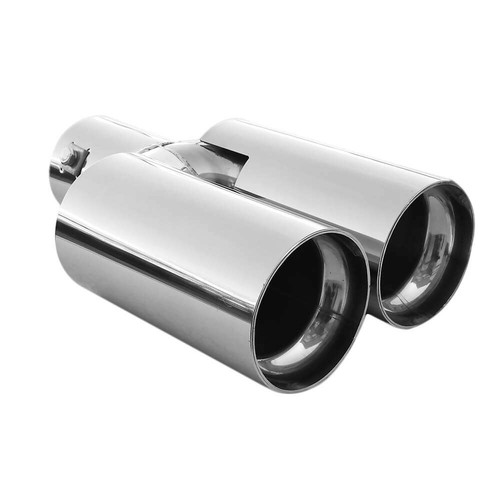 Twin exhaust tip pipe tail - tip,