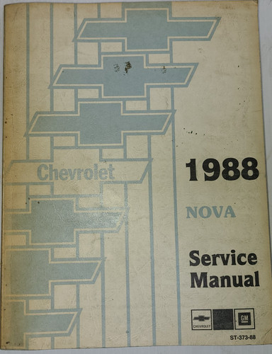 1988 chevrolet nova shop - gm,
