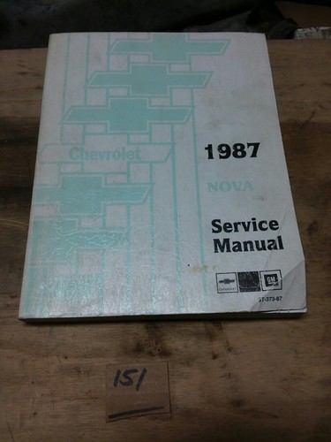 Oem 1987 chevy nova - chevy,