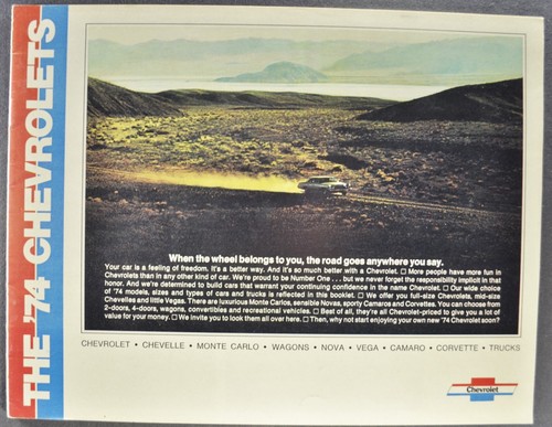 1974 chevrolet brochure - 1974,