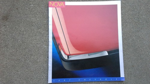 1987 chevrolet nova dealer - 1987,