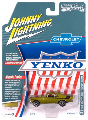 Johnny lightning 1970 yenko - lightning,