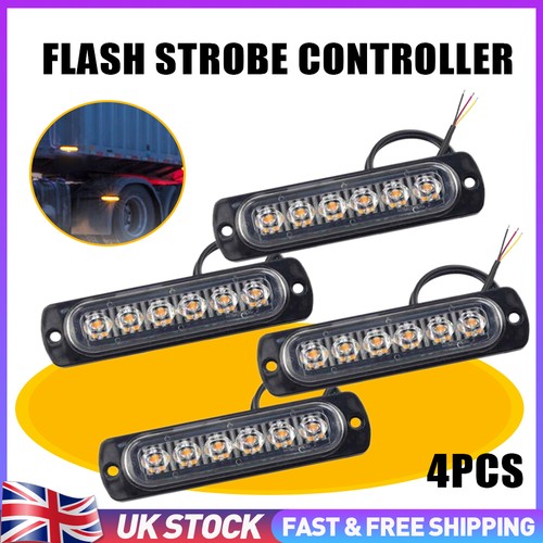 Led amber strobe flashing - led,