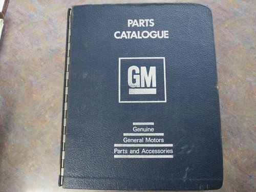 Parts catalogue camaro - gm,