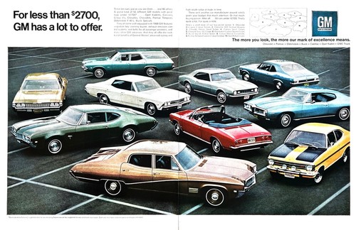 1968 cars camaro nova - gm,