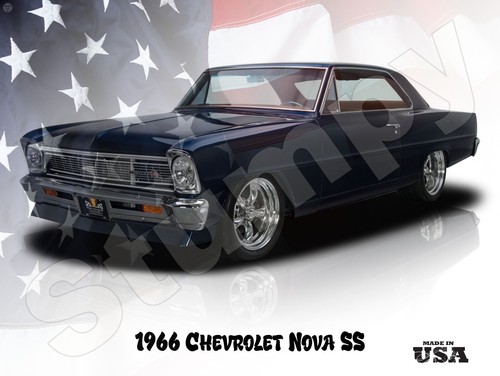 1966 chevrolet nova flag - chevrolet, ss