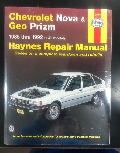 Haynes repair manual 24060