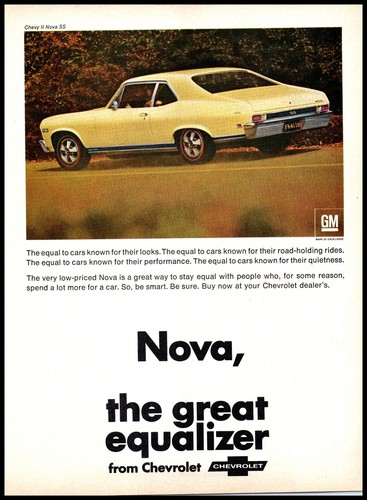 1968 chevy nova - ss, great