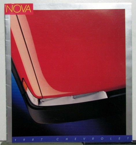 1987 chevrolet nova - 1987,