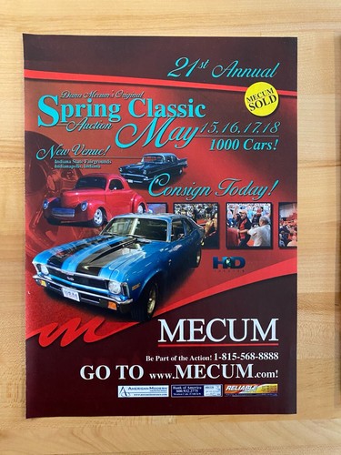 2008 print mecum - 2008, ad