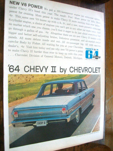 1964 chevrolet chevy ii - chevrolet,