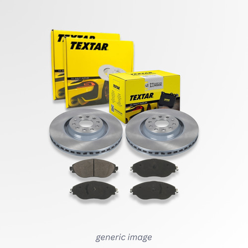 Textar front brake discs - textar,