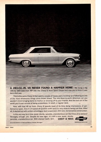 1964 chevy nova sport - chevy,