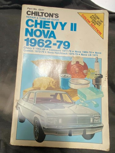 Chiltons 6841 chevy nova - chiltons,