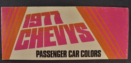 1977 chevrolet paint colors - 1977,