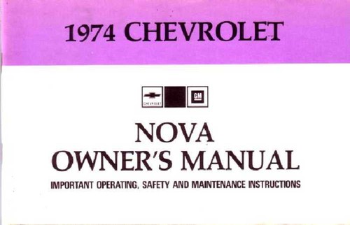 1974 chevrolet nova owner - 1974,