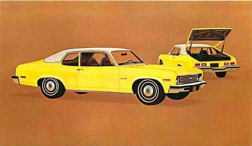 Advertising postcard 1974 - advertising,