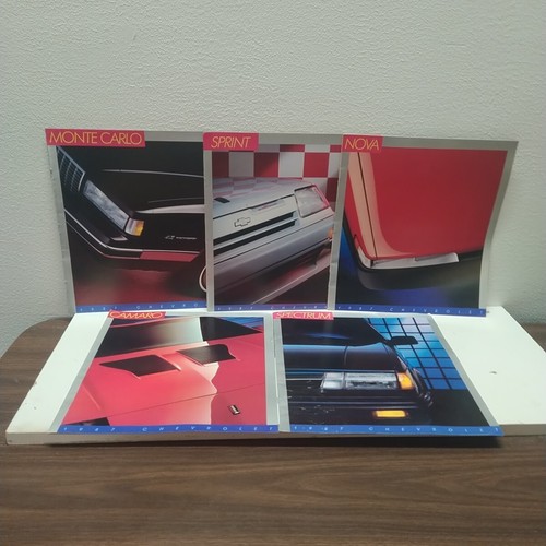 Chevrolet car brochure lot - car, of
