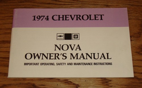 1974 chevrolet nova - chevrolet, owners