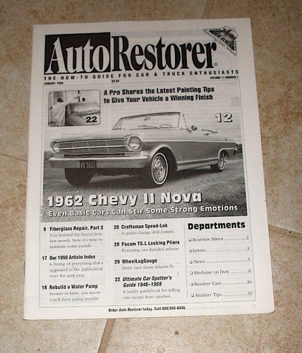 Classic auto restorer magazine - auto,