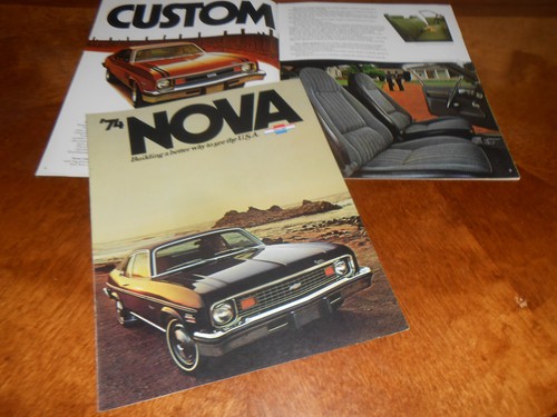 1974 chevrolet nova brochure - nova,