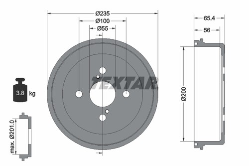 Brake drum for - drum,