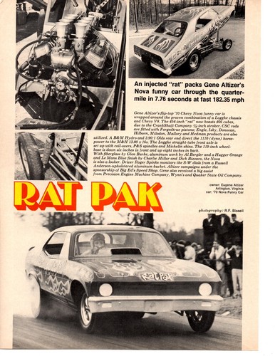 1970 chevrolet nova funny car - chevrolet,