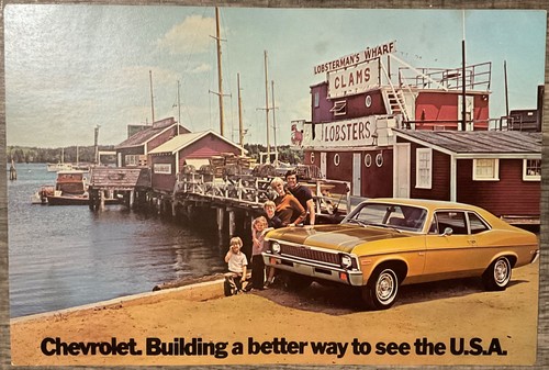 Vintage jumbo postcard - vintage,