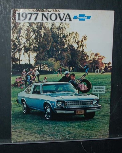 1977 chevy nova sales brochure - nova,