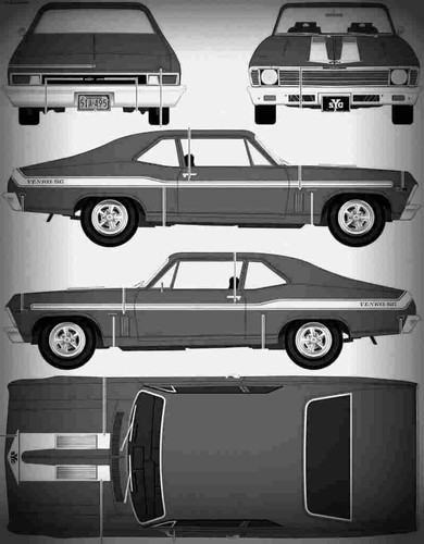 Chevrolet nova yenko 1969 - chevrolet,