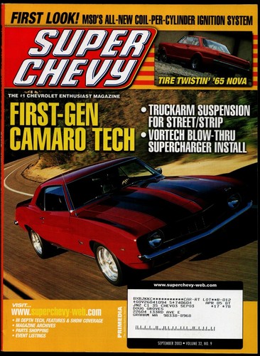 September 2003 super chevy - september,