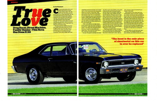 1969 chevrolet nova 396 350 - chevrolet,