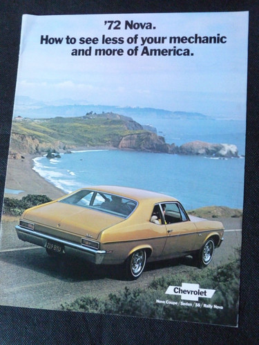 1972 chevy nova - 1972, sales
