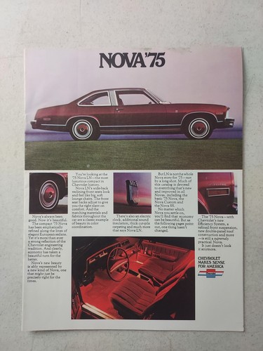 Vintage 1975 chevrolet nova - 1975,