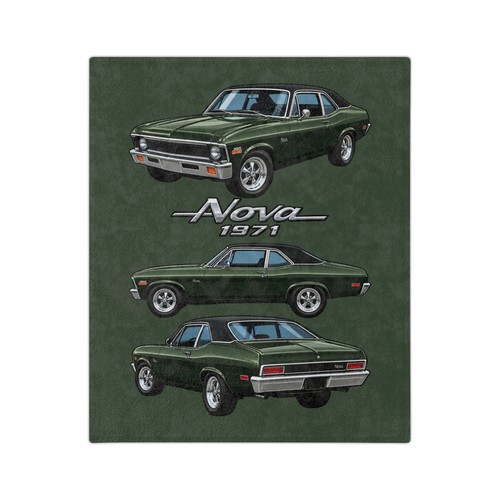 1971 chevy nova illustration - 1971,