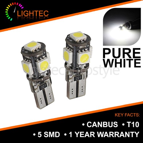 Xenon white smd - 2x, t10