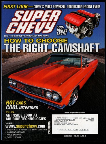 March 2005 super chevy - march,
